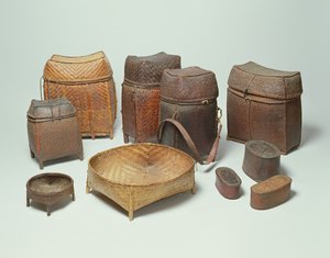 Lahu Baskets, Nordthailand (flet)